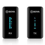 f Boya 2.4 GHz Dual Lavalier Microphone Wireless BY-XM6-S1