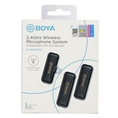Boya 2.4 GHz Tie pin Microphone Wireless BY-WM3T2-D2 for iOS