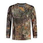 f Stealth Gear T-shirt Long Sleeve Camo Forest Print size XL