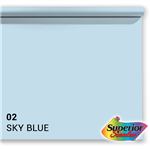 f Superior Background Paper 02 Sky Blue 2.72 x 11m