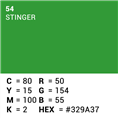 Superior Background Paper 54 Stinger Chroma Key 1.35 x 11m