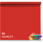 f Superior Background Paper 56 Scarlet 1.35 x 11m