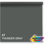 f Superior Background Paper 57 Thunder Grey 1.35 x 11m