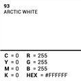 Superior Background Paper 93 Arctic White 1.35 x 11m