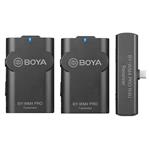 f Boya 2.4 GHz Dual Lavalier Microphone Wireless BY-WM4 Pro-K6 for Android