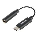 f Boya Universal Adapter BY-K4 3.5mm TRS to USB-C