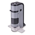 Carson Handheld Microscope MP-250 MicroFlip 100-200x with Smartphone Adapter
