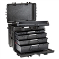 Explorer Cases 5140 Trolley Black with Empty Drawers