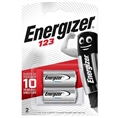 Energizer Lithium Battery 3V CR123 (6x 2 Pieces)