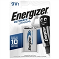 Energizer Ultimate Lithium Battery 6LR61 9V (12x 1 Piece)