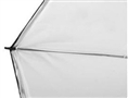 Falcon Eyes Jumbo Umbrella URN-T86TSB1 Transparent White + Silver/Black Cover 216 cm