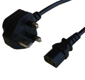 f Falcon Eyes Power Cable with UK Plug 5m