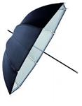 f Falcon Eyes Umbrella URN-48TSB1 Transparent White + Silver/Black Cover 122 cm