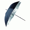 Linkstar Umbrella PUR-102SB Silver/Black Cover 120 cm