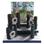f Konus Display with Top Card including binoculars