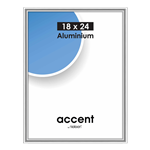 f Nielsen Photo Frame 53423 Accent Glossy Silver 18x24 cm