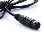 f Rolux 4-Pin XLR Female with 4-Pins Male Connector