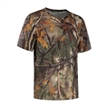 Stealth Gear T-shirt Short Sleeve Camo Forest Print size L