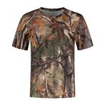 f Stealth Gear T-shirt Short Sleeve Camo Forest Print size XL