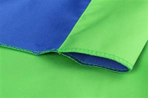 f StudioKing Background Cloth 2,7x5 m Blue/Green