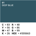 Superior Background Paper 01 Deep Blue 1.35 x 11m