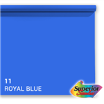 f Superior Background Paper 11 Royal Blue Chroma Key 1.35 x 11m