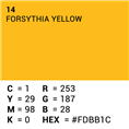 Superior Background Paper 14 Forsythia Yellow 1.35 x 11m