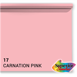 f Superior Background Paper 17 Carnation Pink 2.72 x 11m