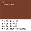 Superior Background Paper 20 Coco Brown 2.72 x 11m