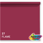 f Superior Background Paper 27 Flame 1.35 x 11m