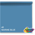 f Superior Background Paper 41 Marine Blue 1.35 x 11m