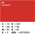 Superior Background Paper 56 Scarlet 1.35 x 11m
