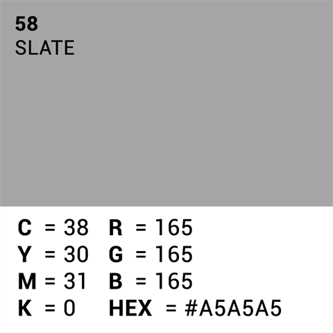 58 Slate Gray Seamless Paper - Superior Seamless
