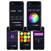 Falcon Eyes RGB LED Lamp PockeLite F7 Fold Benel Europe
