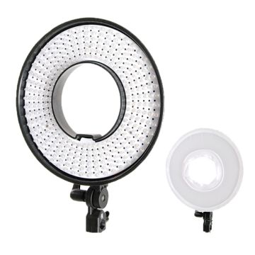 Falcon Eyes Bi-Color LED Ring Lamp Dimmable DVR-300DVC on 230V