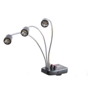 Falcon Eyes Macro LED Lamp DV-3B on Penlite