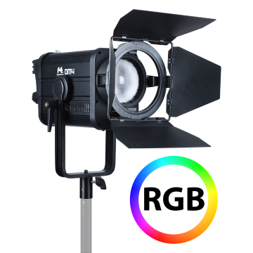Falcon Eyes RGB LED Fresnel Spot Dimmable DM4 400W