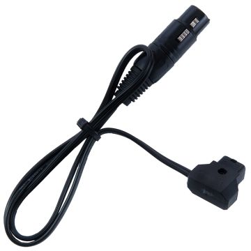  Rolux 4-pin XLR Female plug with D-Tap Male RL-C3