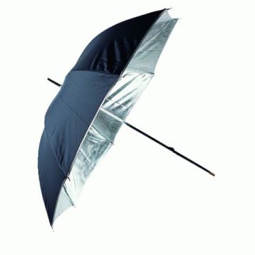 Linkstar Umbrella PUR-84SB Silver/Black 100 cm