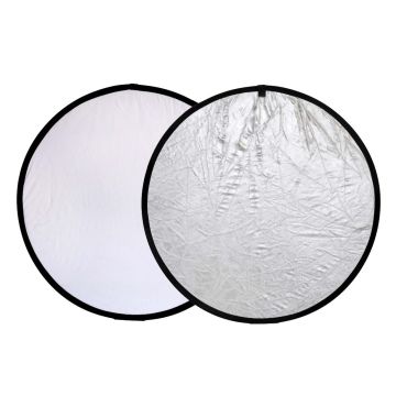 Linkstar Reflector 2 in 1 R-60SW Silver/White 60 cm