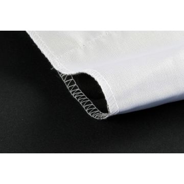 StudioKing Background Cloth 2,7x5 m White/Black 