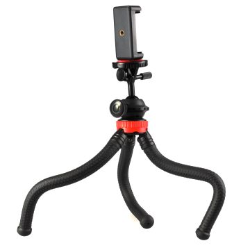 StudioKing Flexible Table Tripod FTR-18 with Smartphone Adapter