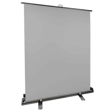 StudioKing Roll-Up Background Screen FB-150200FGR 150x200 cm Grey