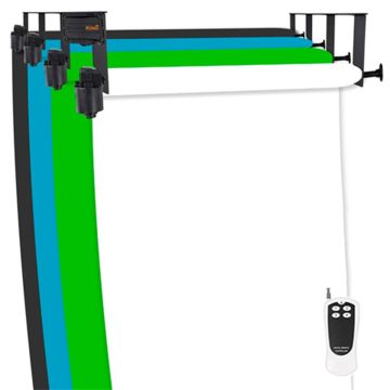 StudioKing Background System Electric B-4WE for 4 rolls