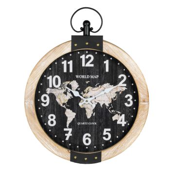 Zep Wall Art Clock Claude HHC625 40x50x6.5 cm