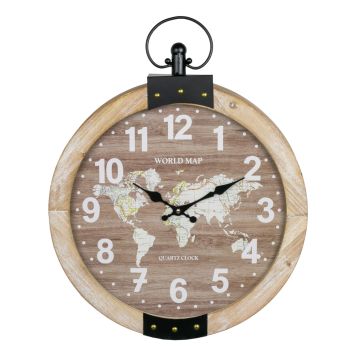 Zep Wall Art Clock Julien HHC626 40x50x6.5 cm