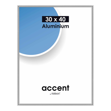 Nielsen Photo Frame 59844 Accent Frosted Silver 30x45 cm