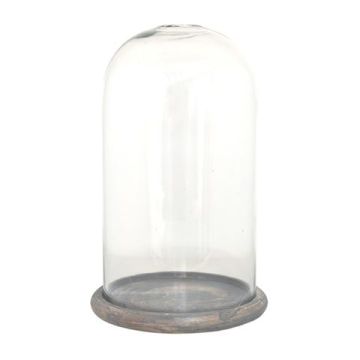 Clayre Eef Cloche 6GL3536 Transparent 17x29 cm