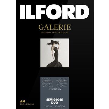 Ilford Galerie Semigloss Duo 250g A4 25 Sheets