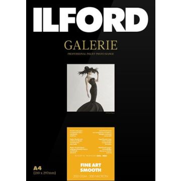 Ilford Galerie FineArt Smooth 200g A4 25 sheets Ilford Galerie FineArt Smooth 200g A4 25 sheets